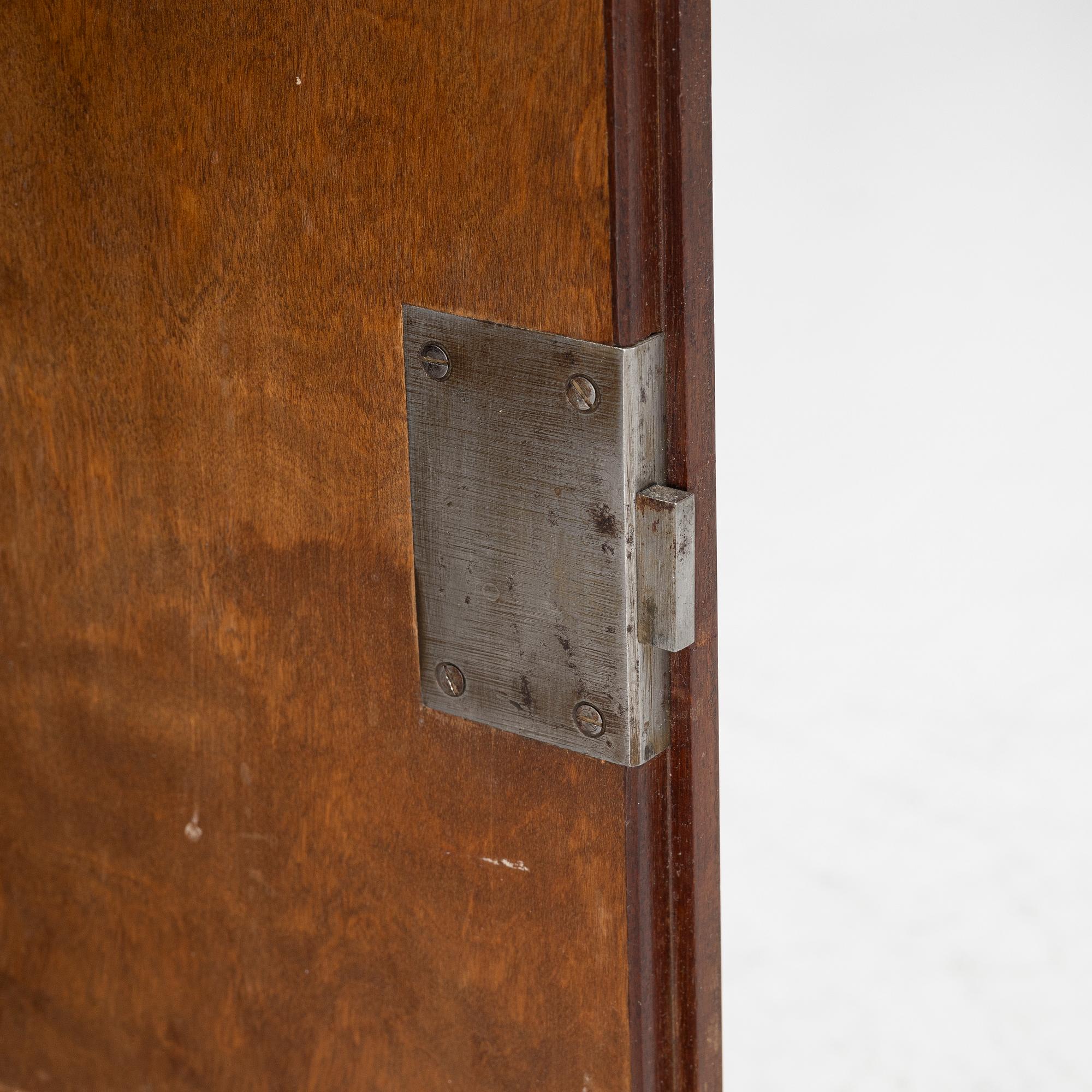 A late Gustavian bedside cabinet, early 19th Century.