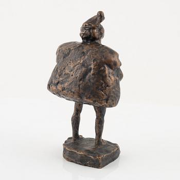 Bror Marklund, sculpture, bronze, Signed BM, height 25.5 cm.
