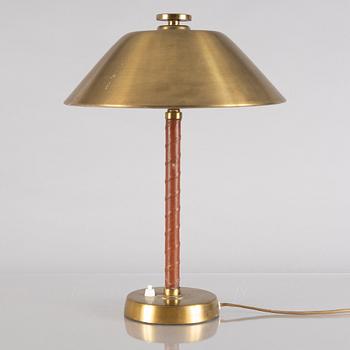 Einar Bäckströms Metallvarufabrik, a table lamp model "5014", Malmö, 1940s.