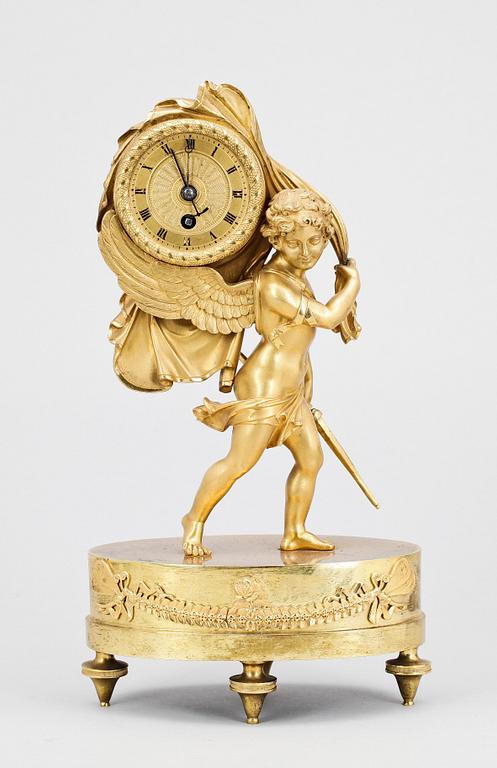 BORDSPENDYL, empire, 1800-talets första hälft.