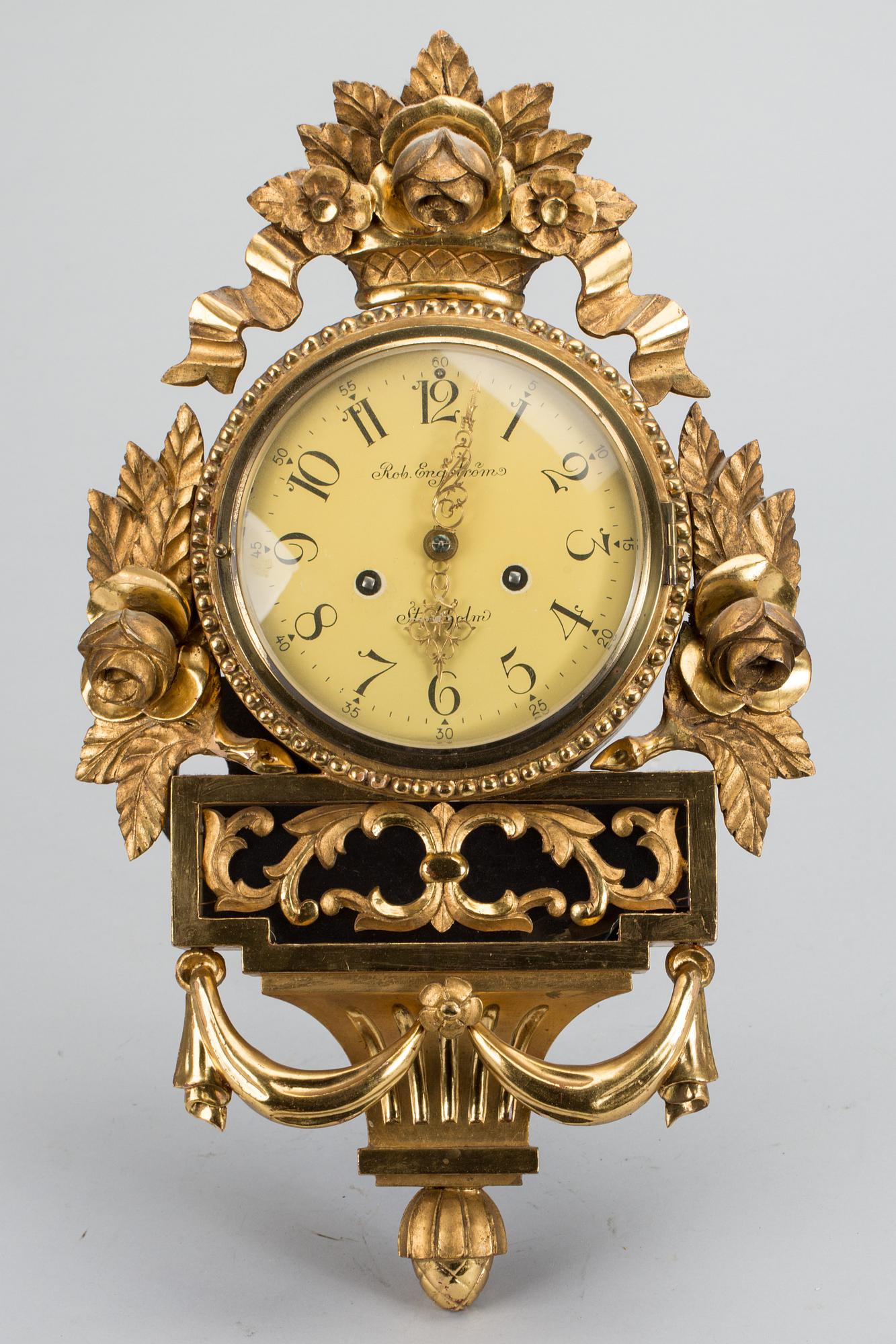 VÄGGPENDYL, gustaviansk stil, Robert Engström.