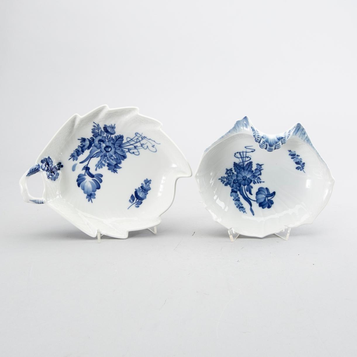 ROYAL COPENHAGEN, "Blå Blomst", porcelain, Denmark, 50 pcs.
