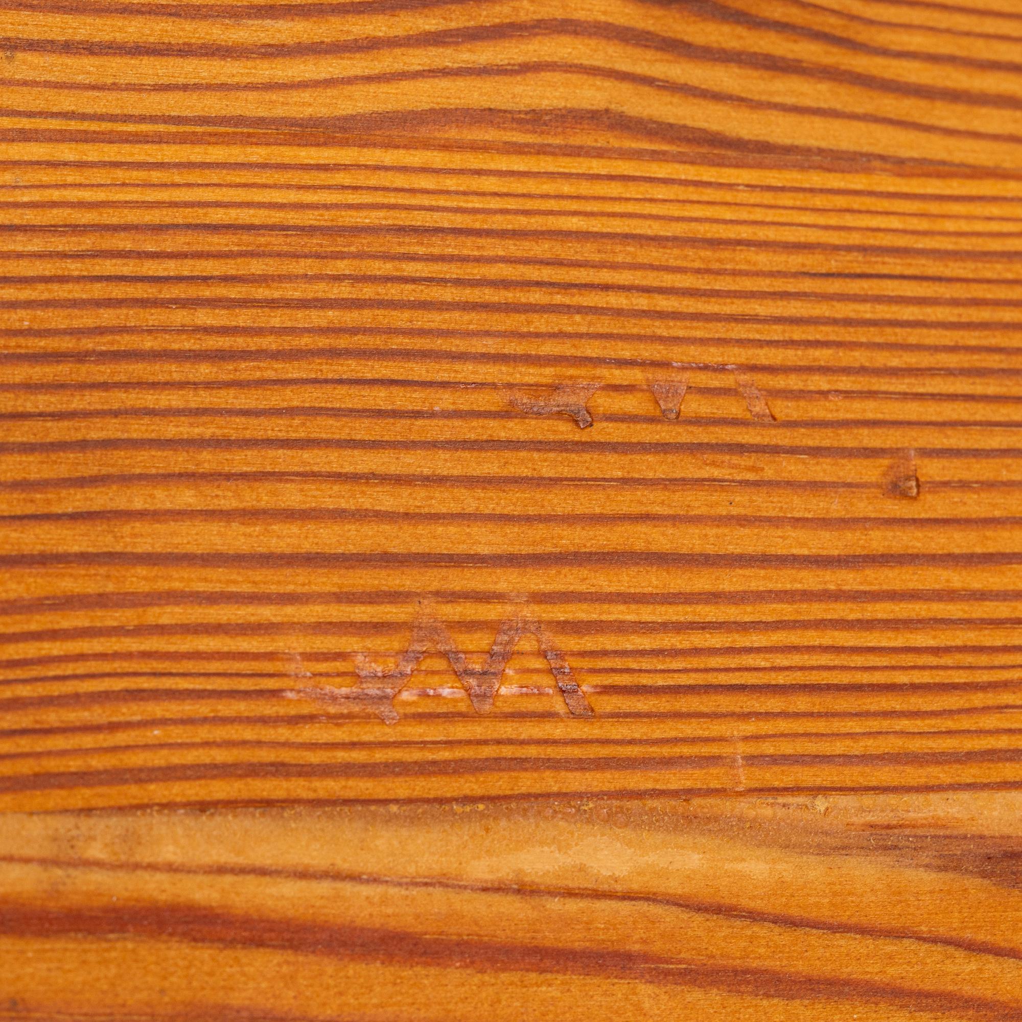 Carl Malmsten, pall, "Visingsö", 1900-talets andra hälft.