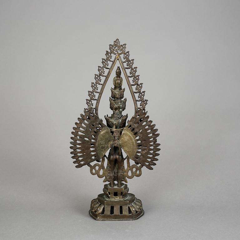 SKULPTUR, brons, modern tillverkning.