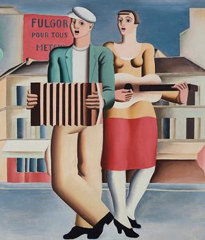 Waldemar Lorentzon, Street musicians.