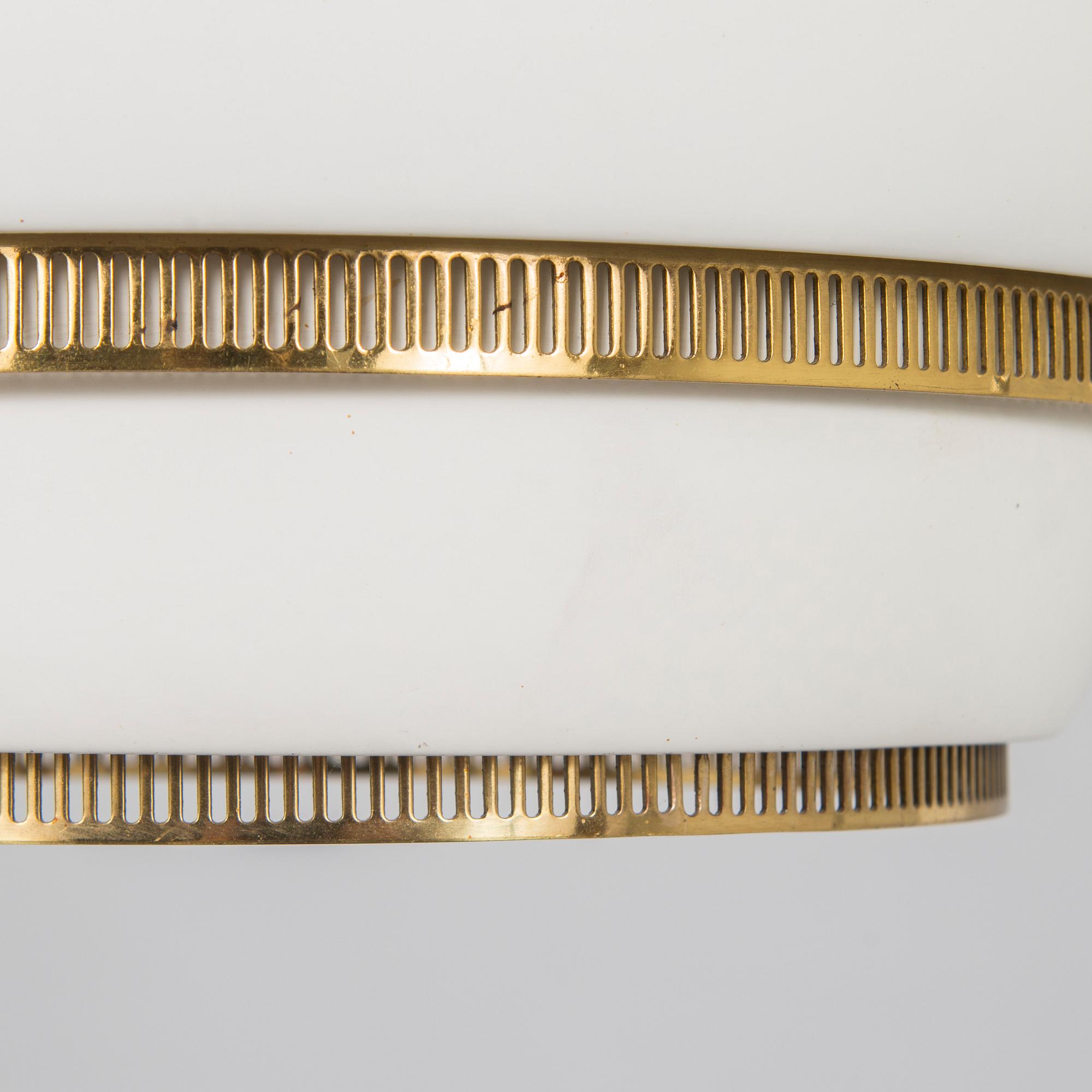 Alvar Aalto, a pendant lamp A332, 'Beehive' for Valaistustyö.
