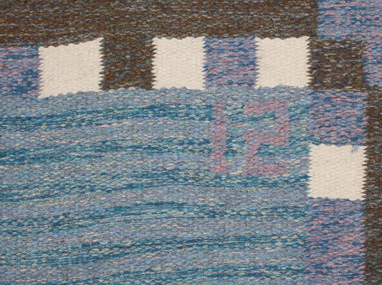 MATTA, rölakan, monogramsignerad IS (Ingegerd Silow). Ca 246 x 168 cm.