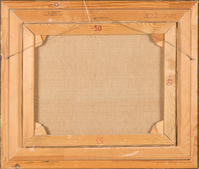 Greta Schalin, olja på duk signerad och daterad 1978.