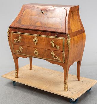 An 18th century Swedish Rococo  secretaire attributed to Christian Gotthard Wilkom (master in Stockholm 1763-65 (69).