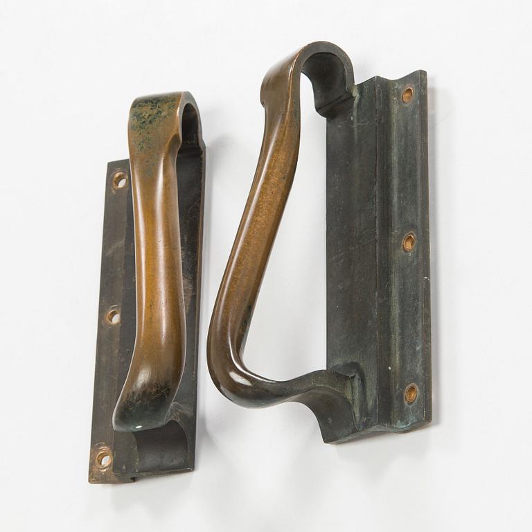 Alvar Aalto, a pair of doorhandles for Valaistustyö.