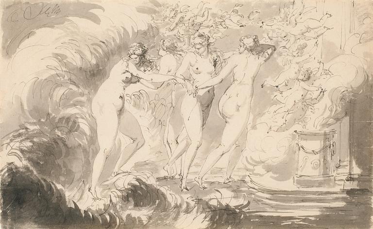 Carl August Ehrensvärd, The Graces.