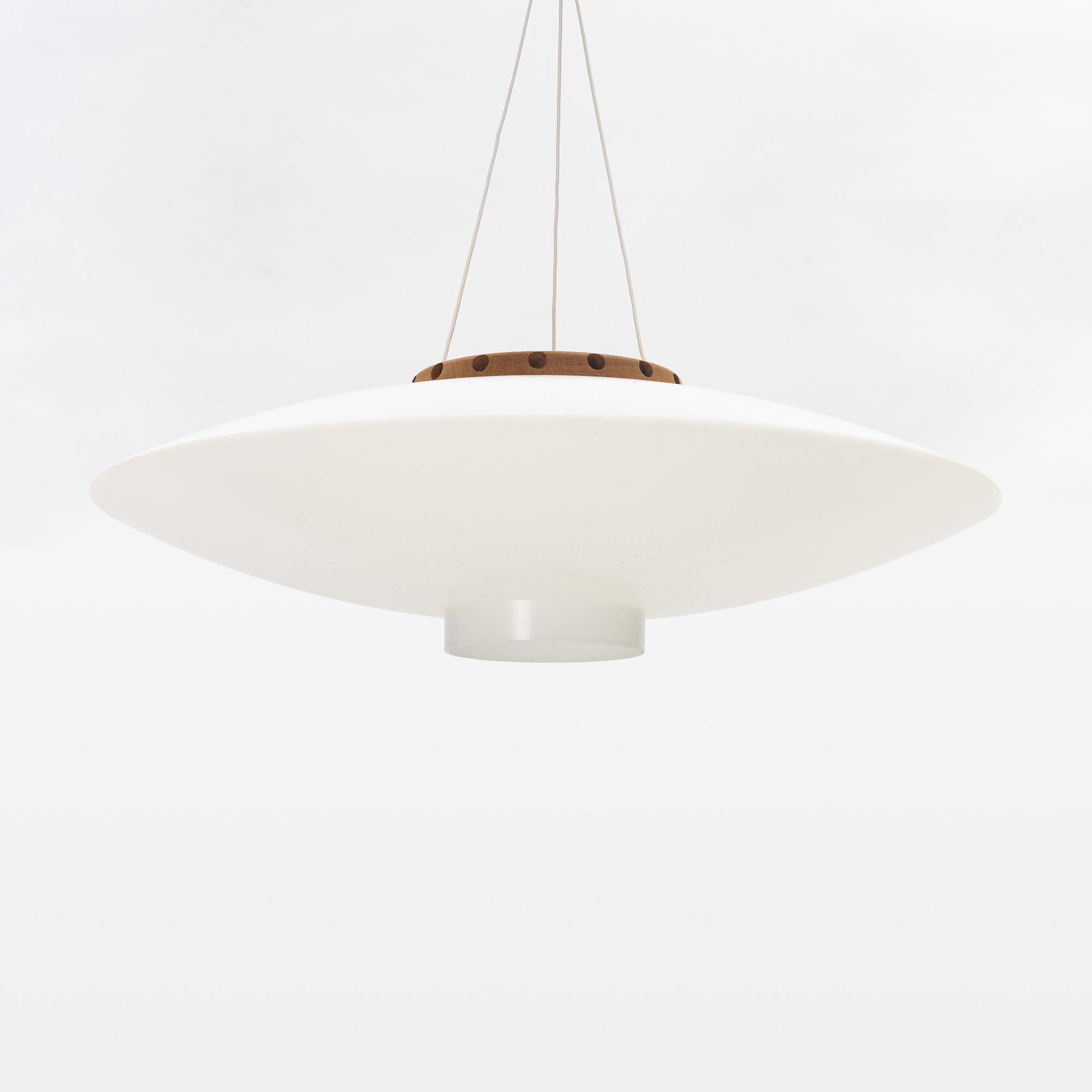 Uno & Östen Kristiansson, an 'Ufo' ceiling light, model 565, Luxus, Vittsjö, 1960's.