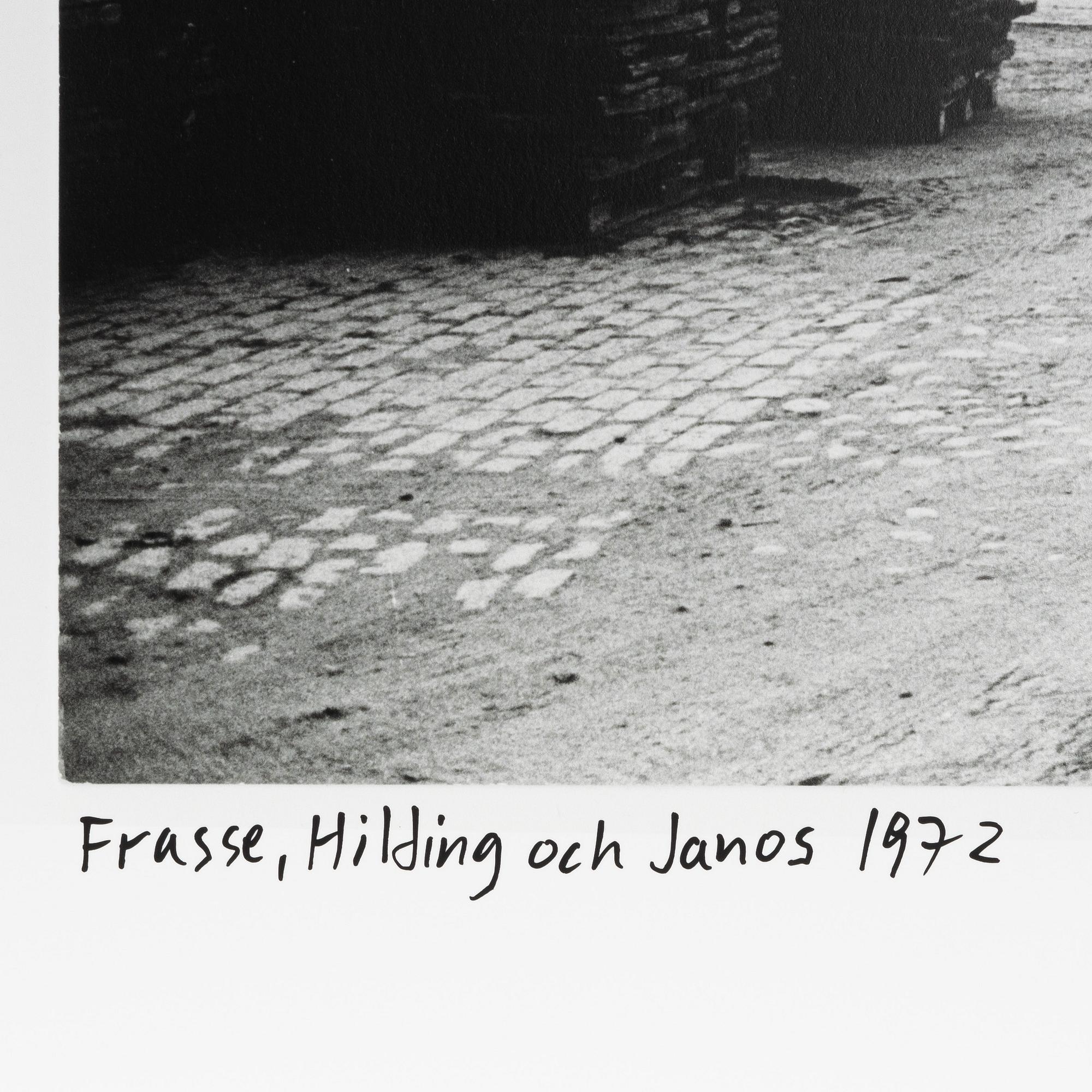 Carl Johan De Geer, "Frasse, Hilding och Janos 1972".