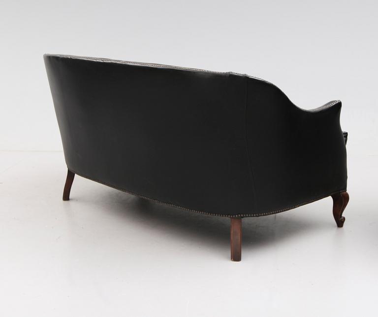 SOFFGRUPP, 3 delar, 1800-/1900-tal.