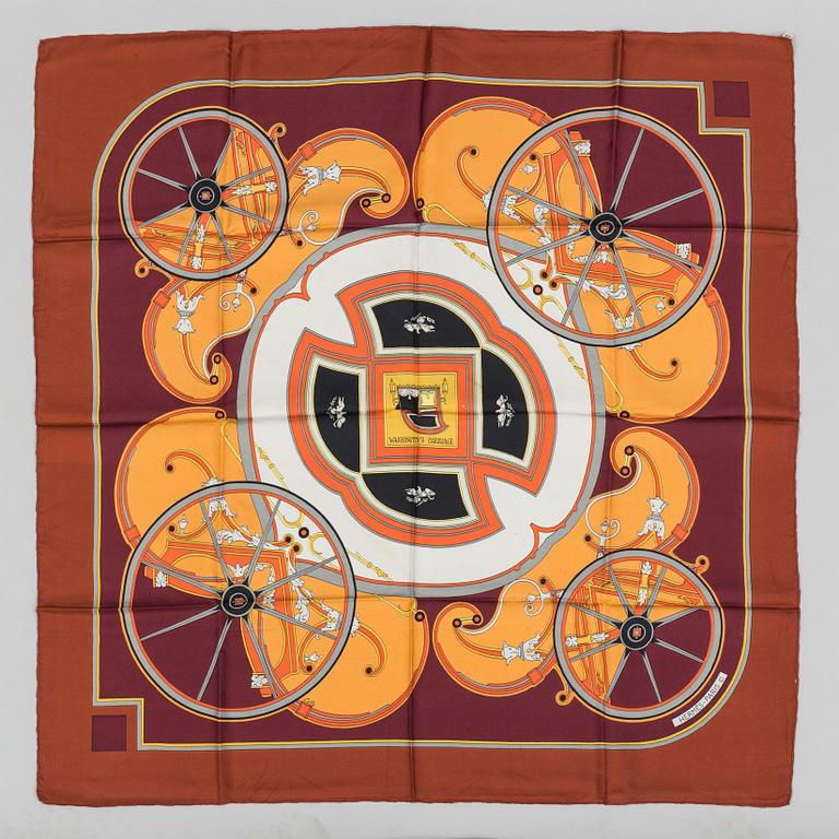 SCARF, "Washington carriage", Hermès.