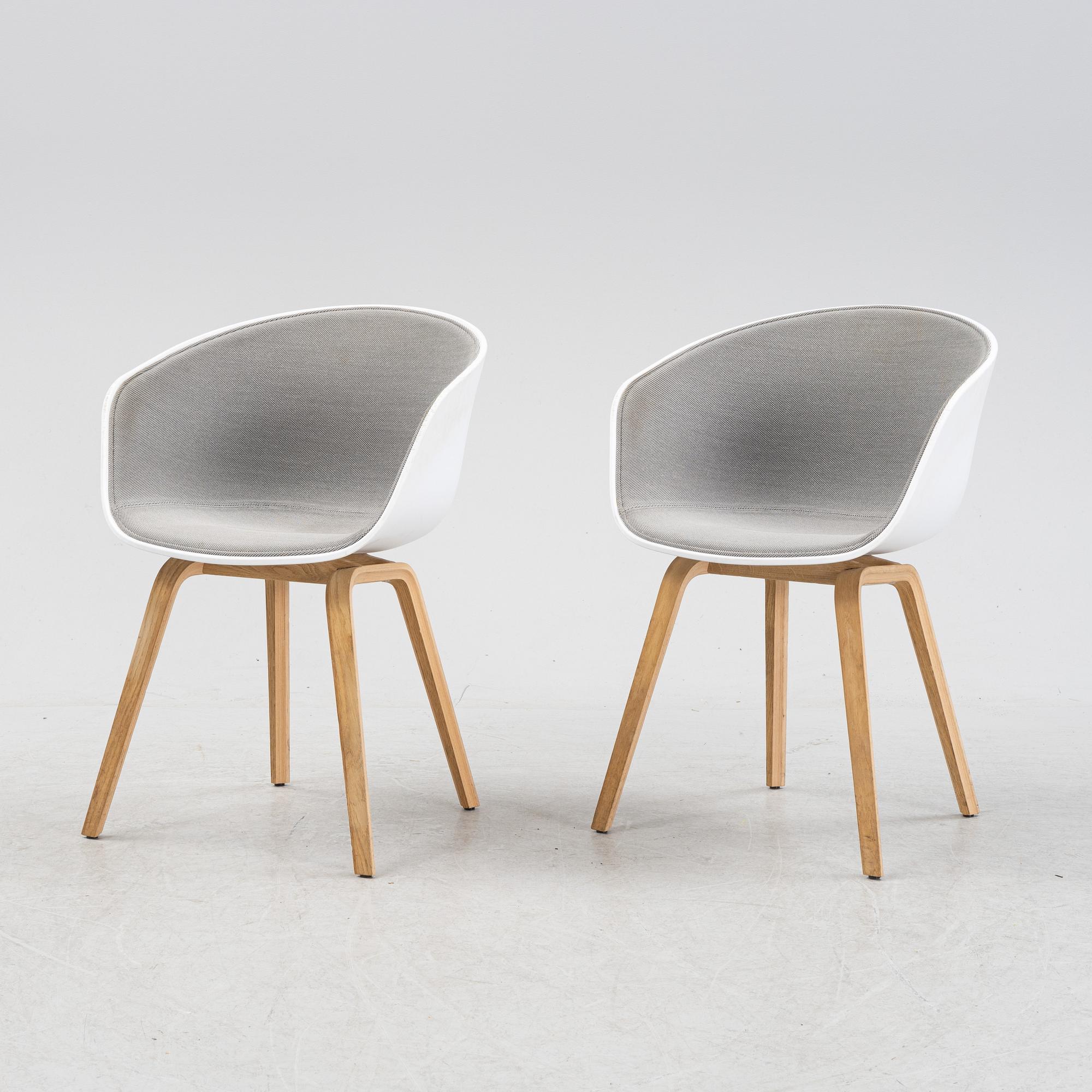 Hee Welling, stolar, ett par, "About A Chair 20", Hay, Danmark, 2000-tal.