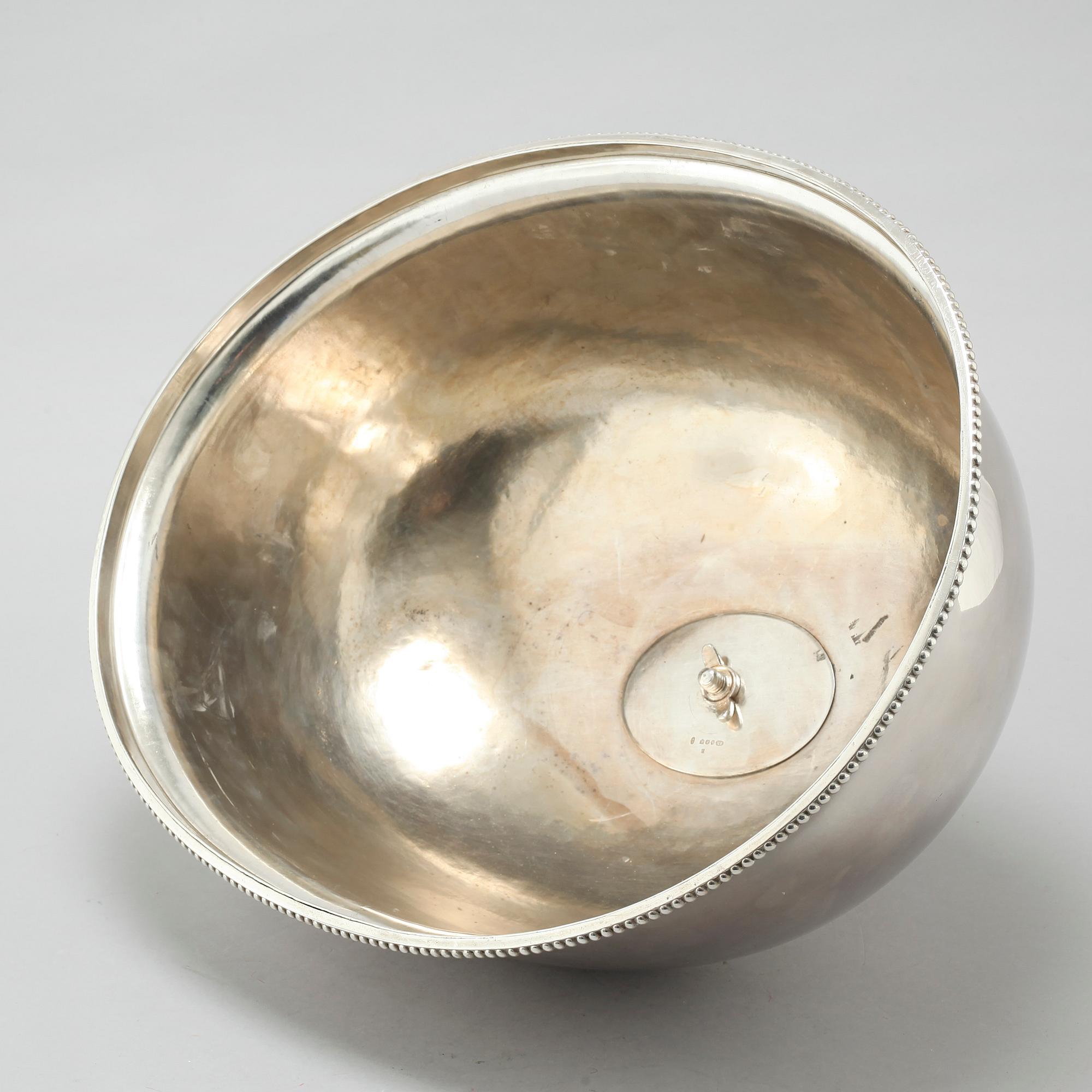 STEKHUV, nysilver, England, 1900-talets första hälft.