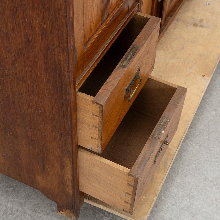 Bookcase, Art Nouveau, early 20th century.