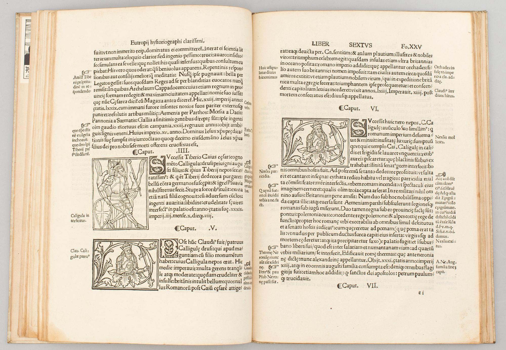 BOOK, Eutropius’ Roman History, 1512.