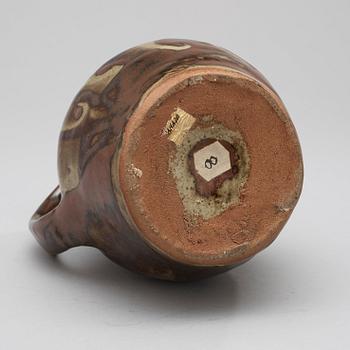 A stoneware jar attributed to Shoji Hamada, Japan, probably 1950's.