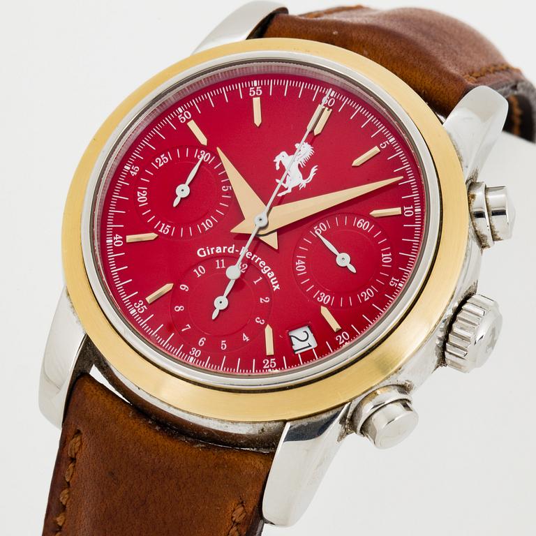 GIRARD-PERREGAUX, Ferrari, wristwatch, 38 mm.