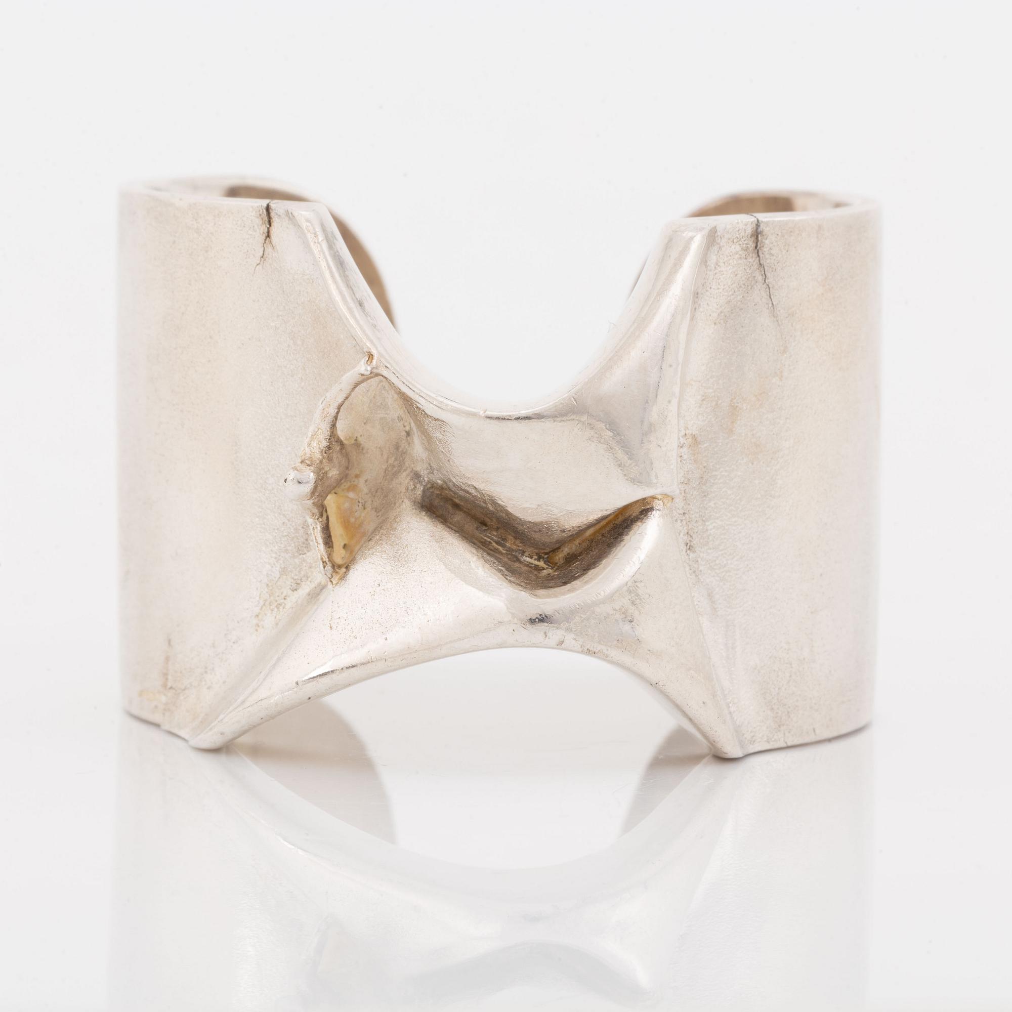 Björn Weckström armband silver "Mannen från Merkurius".
