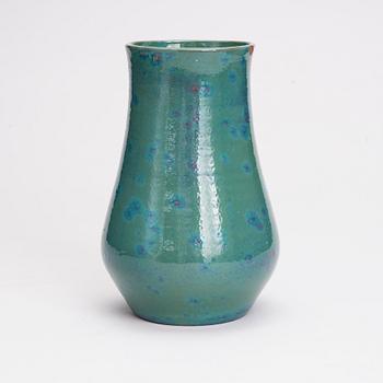 AN IRIS CERAMIK VASE. Marked ABI, 01,8. The turn of 1900.