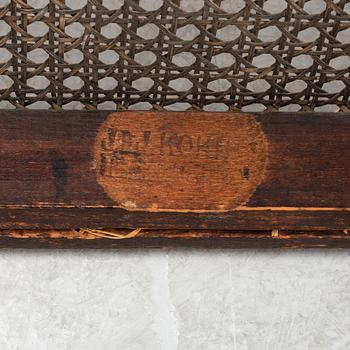 Thonet, a stained beech sofa 'Kanapee 105' from 1904.