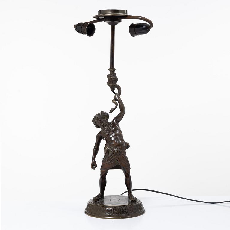 Bordslampa, 1900-talets första hälft.