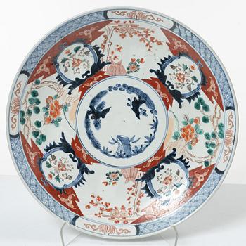 Six porcelain plates and dishes, Japan and China, 18th-19th century.