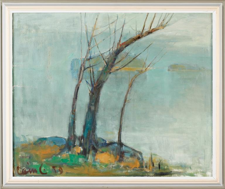 OLAVI LAINE, olja på duk, signerad och otydligt daterad.