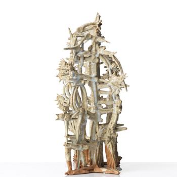 Hertha Hillfon, skulptur, egen ateljé, ca 1960.