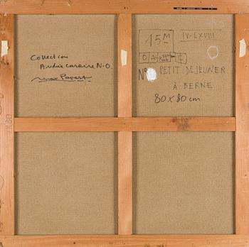 Max Papart, "Petit déjeuner à Berne" (Frukost i Bern).