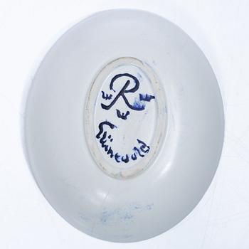 Isaac Grünewald, skål, Rörstrand.