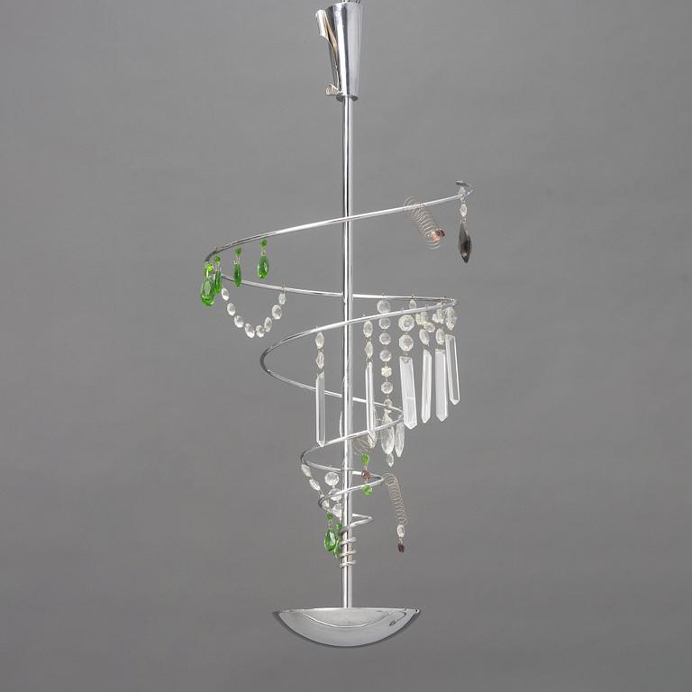 Toni Cordero, an "Iside" ceiling lamp, Artemide, late 20th century.
