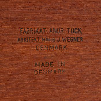 Hans J Wegner, side table, "AT-33", Andreas Tuck Denmark.