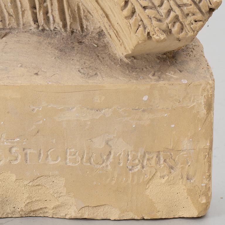 Stig Blomberg, relief, gipsförlaga till M/S Stockholm (1941).