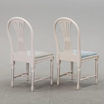 MATGRUPP, 11 delar, gustaviansk stil, 1900-talets andra hälft.