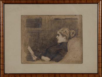 Albert Edelfelt, Marie von Heiroth.