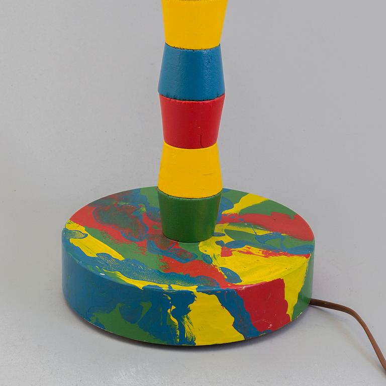ÅKE PALLARP, a scuilpture "Electrified Tulips", painted wood, metal and plastic, 1968, signed and numbered 80/100.