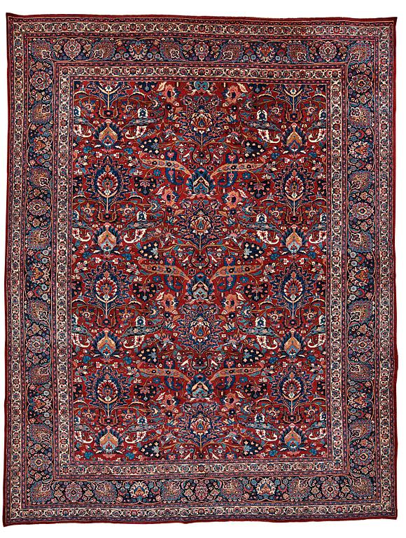 MATTO, a semi-antique Mashad, ca 400-404 x 314 cm.