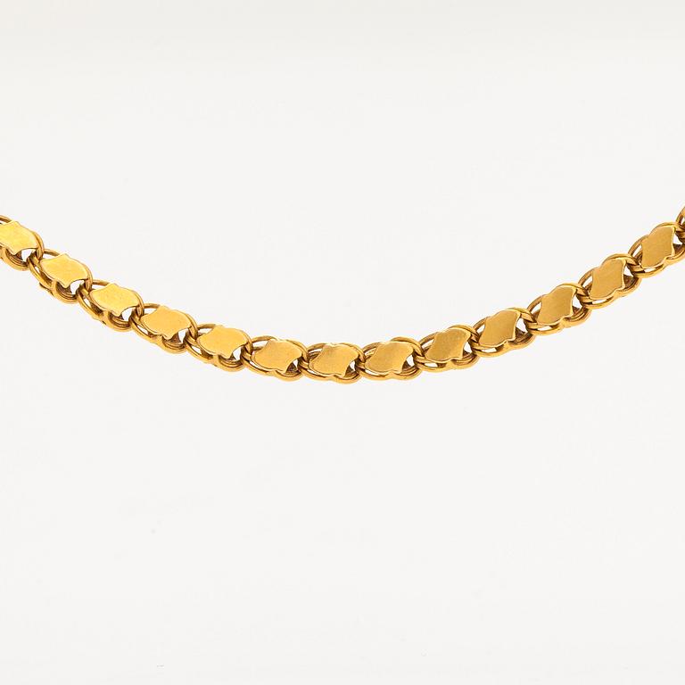 Necklace, 21K gold, Damascus, Syria.