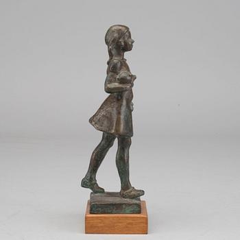 JONAS FRÖDING, a signed bronze figurine.