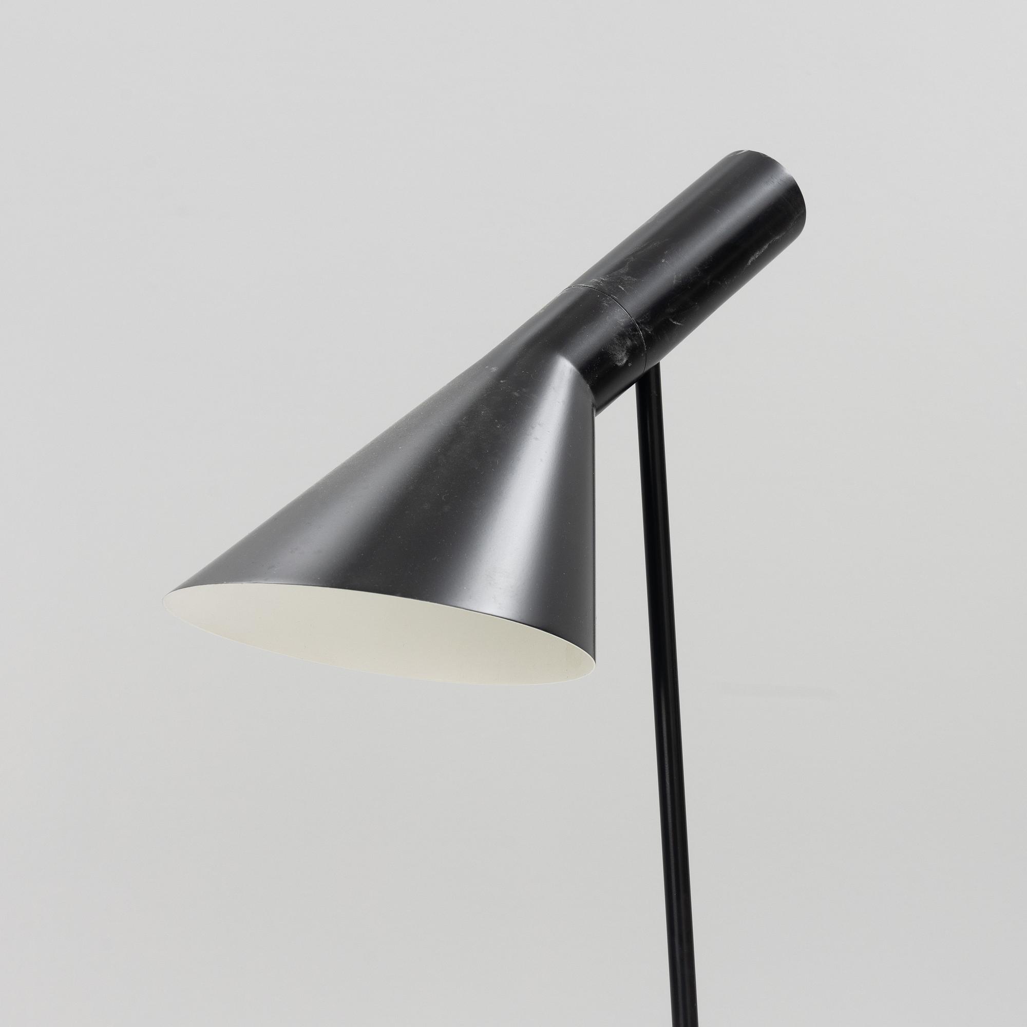 Arne Jacobsen, an 'AJ' floor lamp, Louis Poulsen, Danmark.