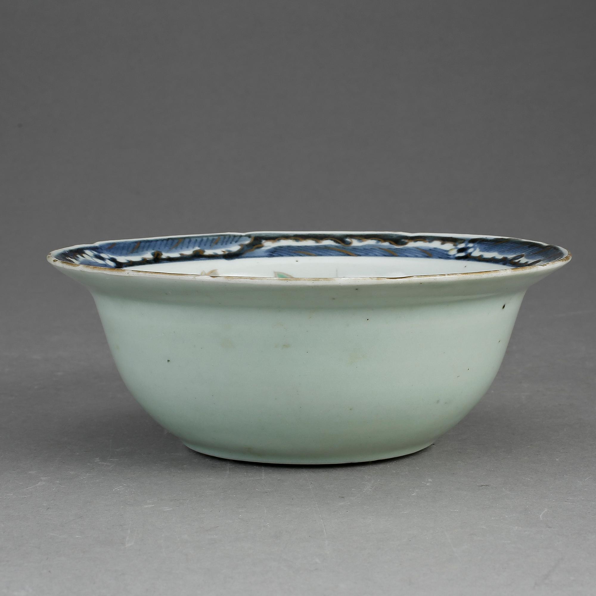 SKÅL, porslin, Kina, 1800-tal.