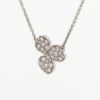 Tiffany & Co, a platinum 'Paper Flowers' necklace with diamonds.