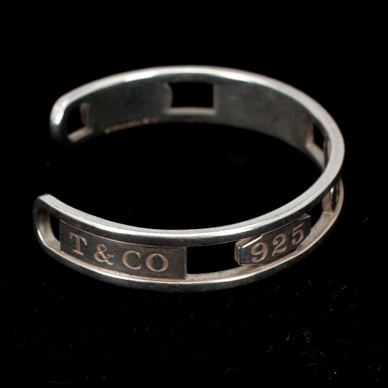 ARMBAND, sterlingsilver, Tiffany & Co. Tot vikt. 25 gr.