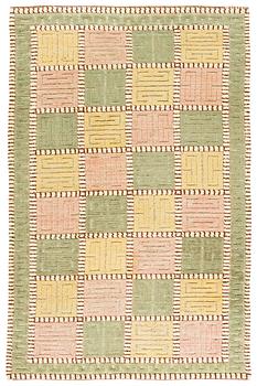 MATTA. "Ursula". Reliefflossa. 266,5 x 166 cm. Signerad AB MMF (AB Märta Måås-Fjetterström).
