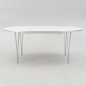 Bruno Mathsson & Piet Hein, matbord, "Superellips", Fritz Hansen, år 2000.