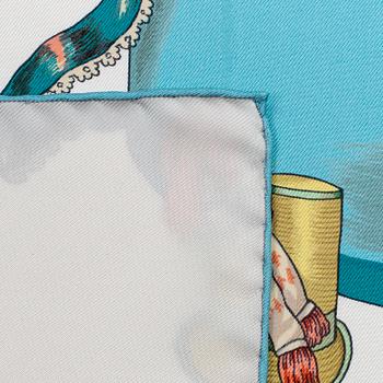HERMÈS, scarf, 'Paris Modiste'.